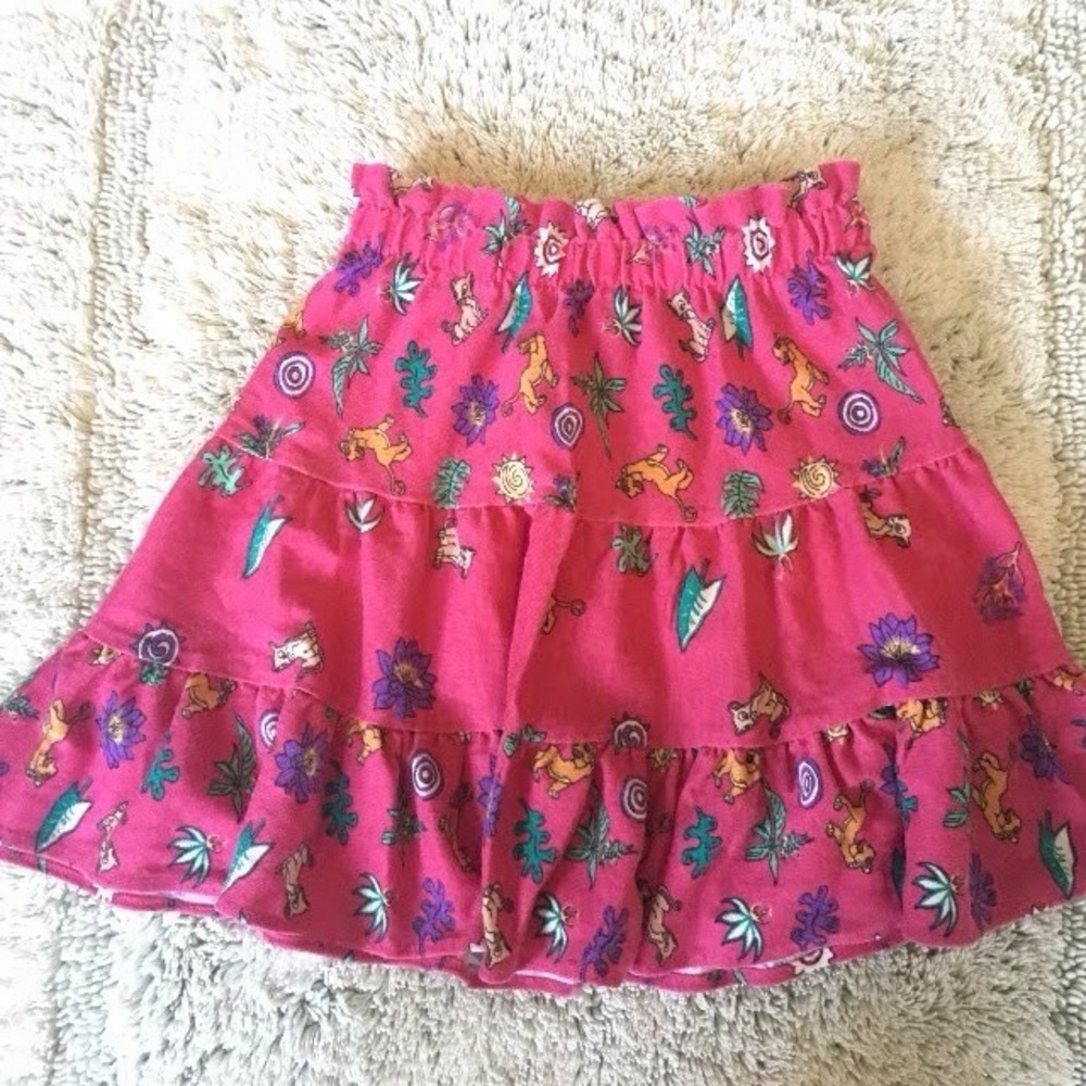Vintage Lion King girls skirt